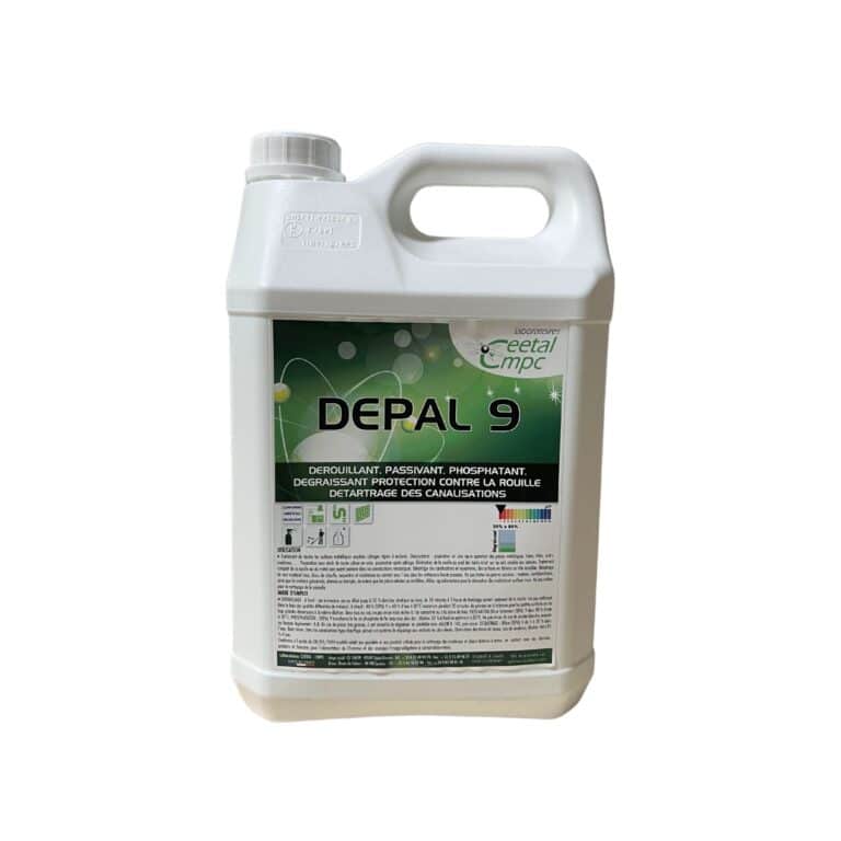 0600003 - DEPAL 9 (5 LITRES) ACIDE NETTOYANT – PROTECTION