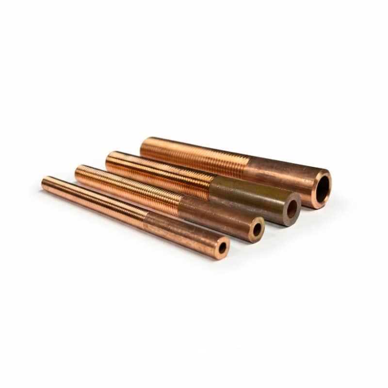 Electrode orbitale avec trou d'arrosage CU