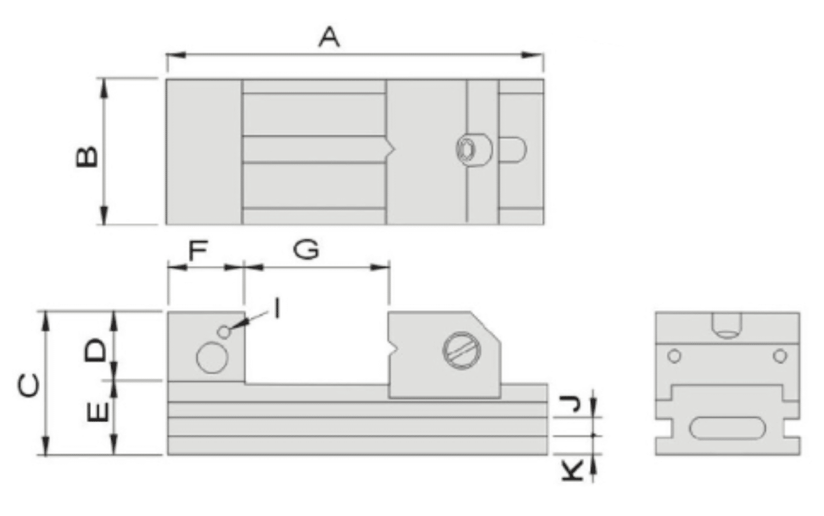 Etau pour fabrication d’outils de très haute précision 1