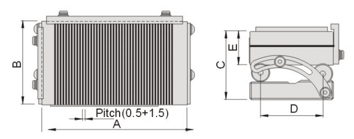 Plateau magnétique sinus 54130