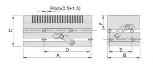 Plateau magnétique sinus 54140