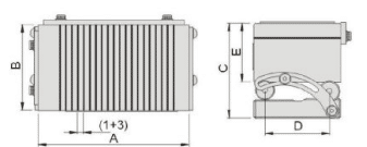 Plateau magnétique sinus