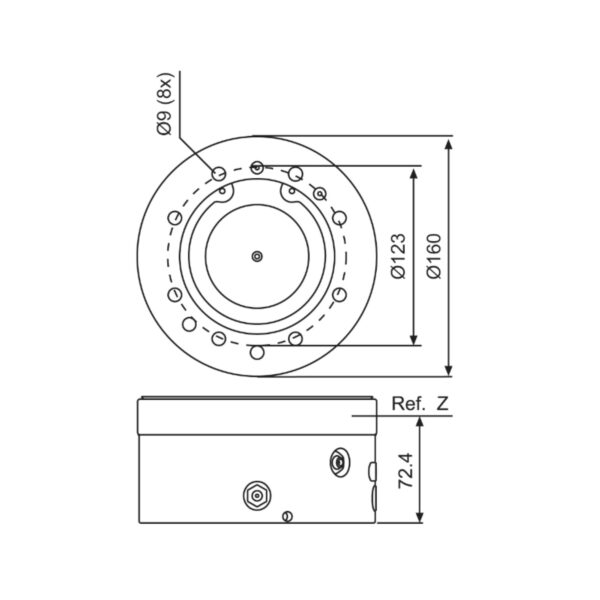 3R-680.1-2 Pneumatic chuck, MacroMagnum – Image 2