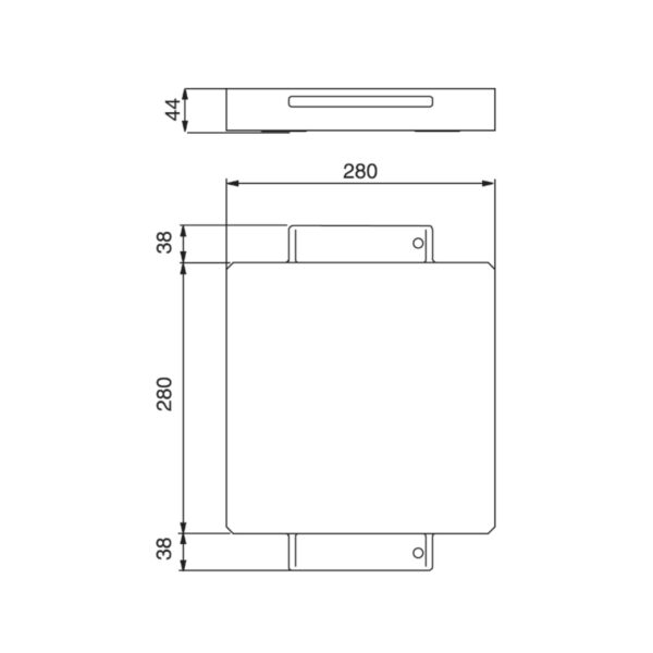 3R-771.2 Palette 280 x 280 mm Fraisé Dynafix – Image 2