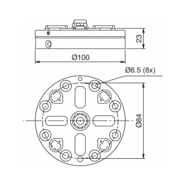 3R-602.81RS Mandrin pneumatique MacroHP – Image 2