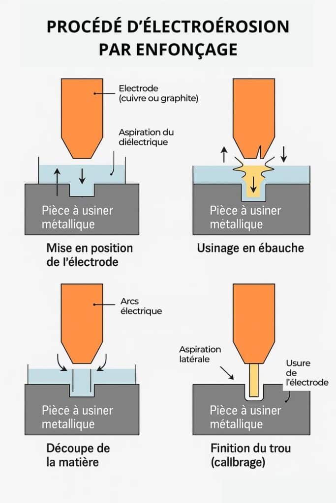 électroérosion par enfonçage bec industrie