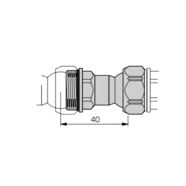 3 SEGMENTS 46.5 MM COOLING LINE 1/2 – Image 2
