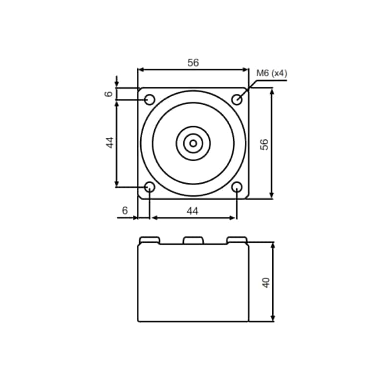 3R-600.15-3 Pneumatic chuck, low profile, Macro